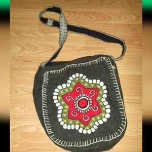 Antique Crossbody Hippy Purse
